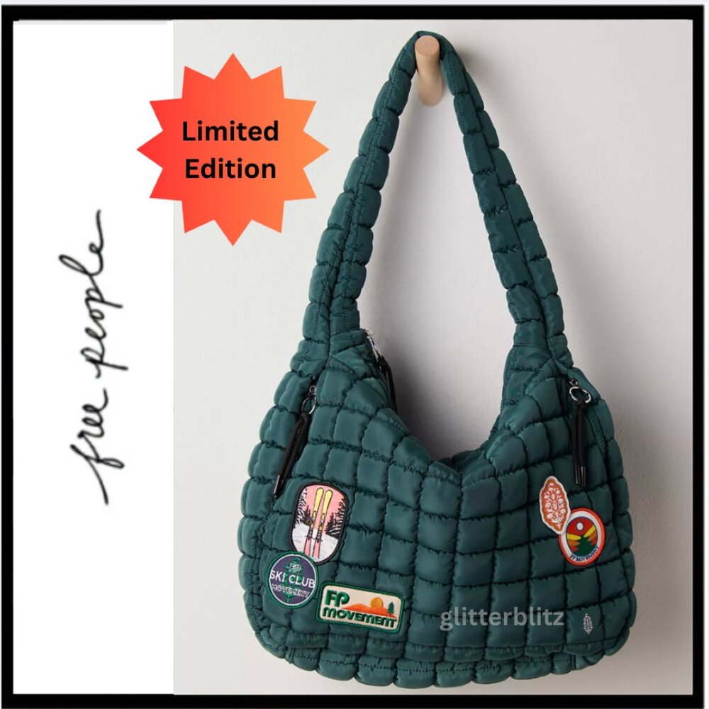 Free People Quilted Carryall Bag